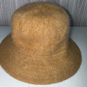 Tan Angora Wool Women's Hat